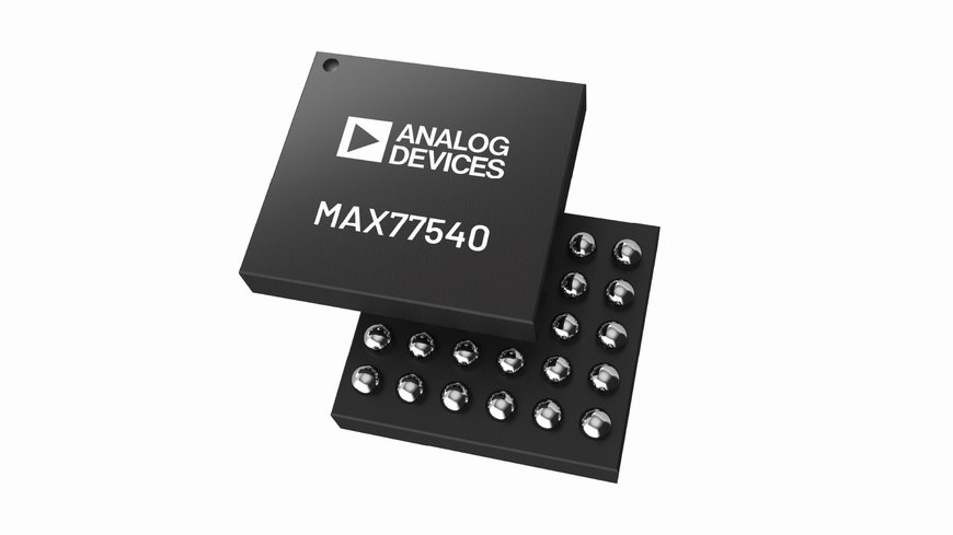 ANALOG DEVICES PRÉSENTE UN CONVERTISSEUR BUCK CAPABLE DE RÉDUIRE L'ENCOMBREMENT DANS LES APPLICATIONS ALIMENTÉES PAR BATTERIES MULTI-CELLULES